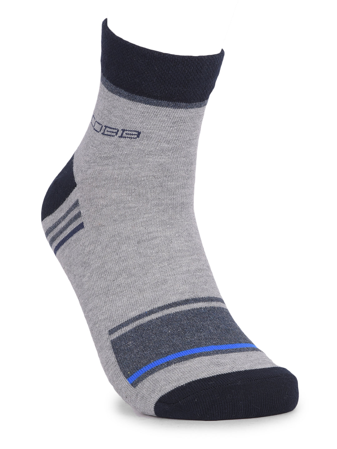 COBB LIGHT GREY ANKLE-LENGTH SOCKS