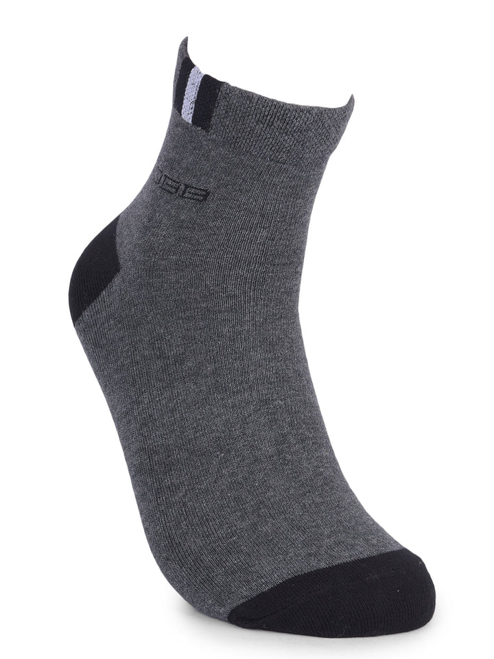 COBB DARK GREY ANKLE-LENGTH SOCKS