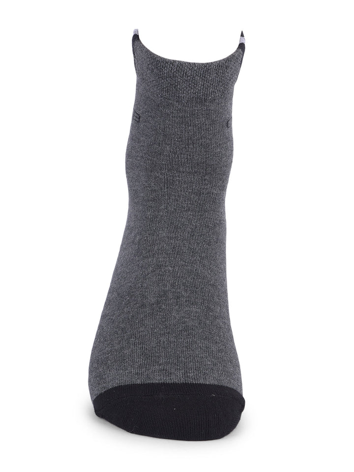 COBB DARK GREY ANKLE-LENGTH SOCKS