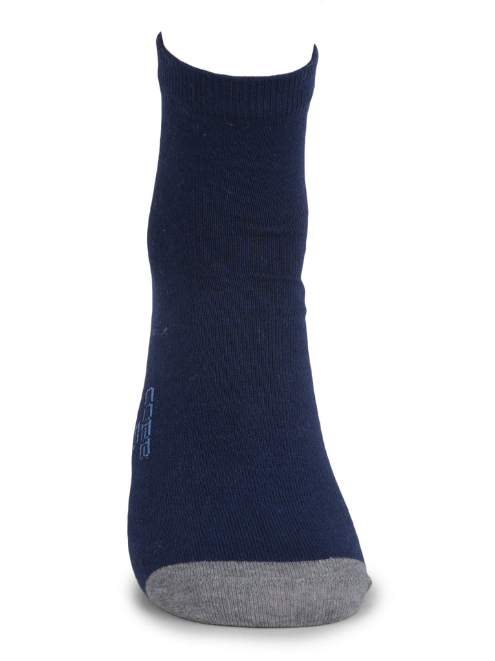 COBB BLUE PRINTED HALF-ANKLE SOCKS