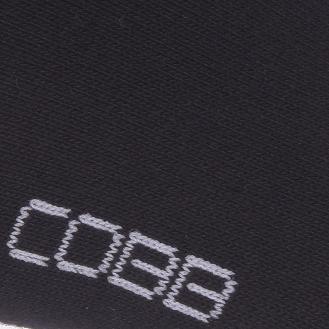 COBB BLACK SOLID FULL-ANKLE SOCKS