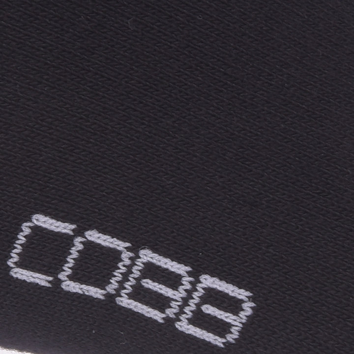 COBB BLACK SOLID FULL-ANKLE SOCKS