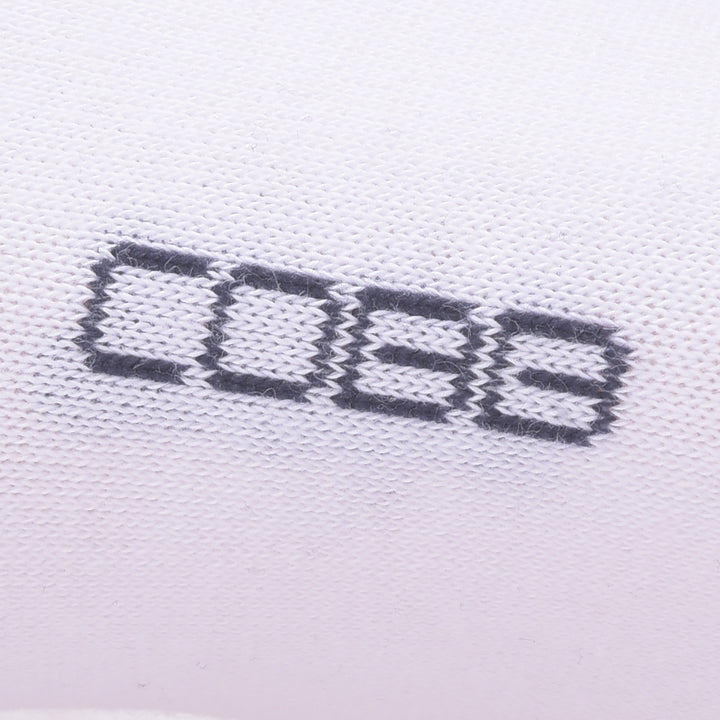 COBB WHITE SOLID FULL-ANKLE SOCKS