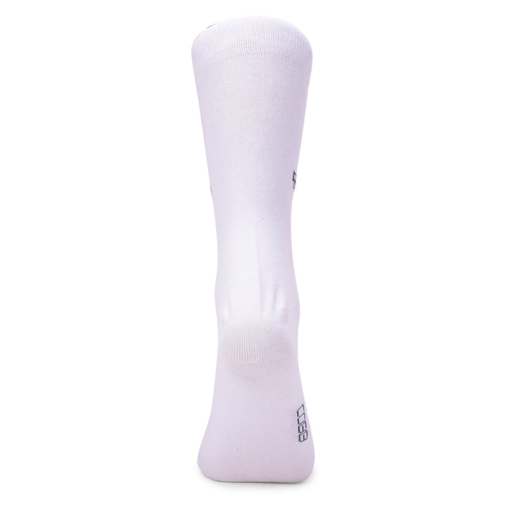 COBB WHITE SOLID FULL-ANKLE SOCKS