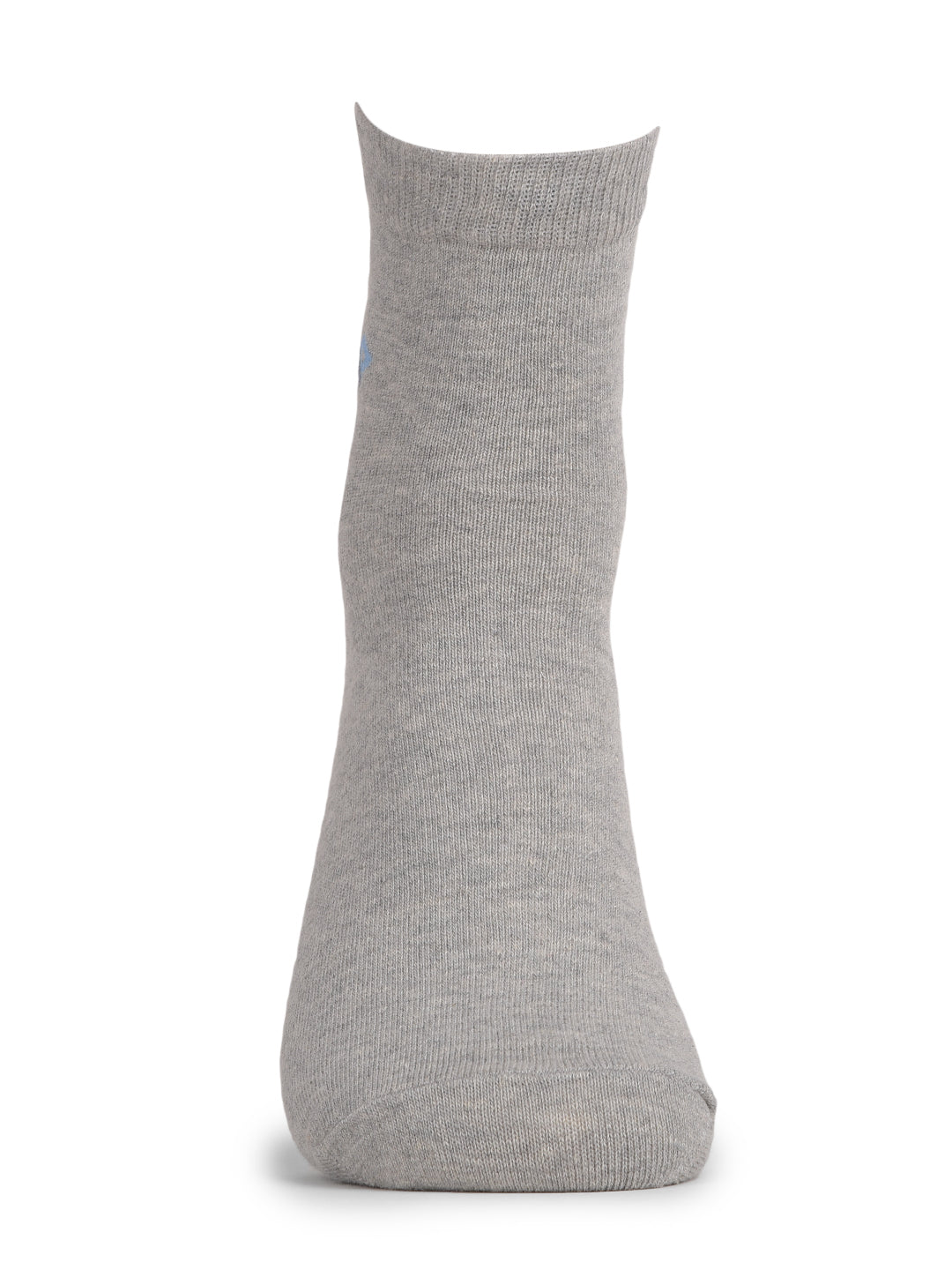 COBB GREY PRINTED HALF-ANKLE SOCKS