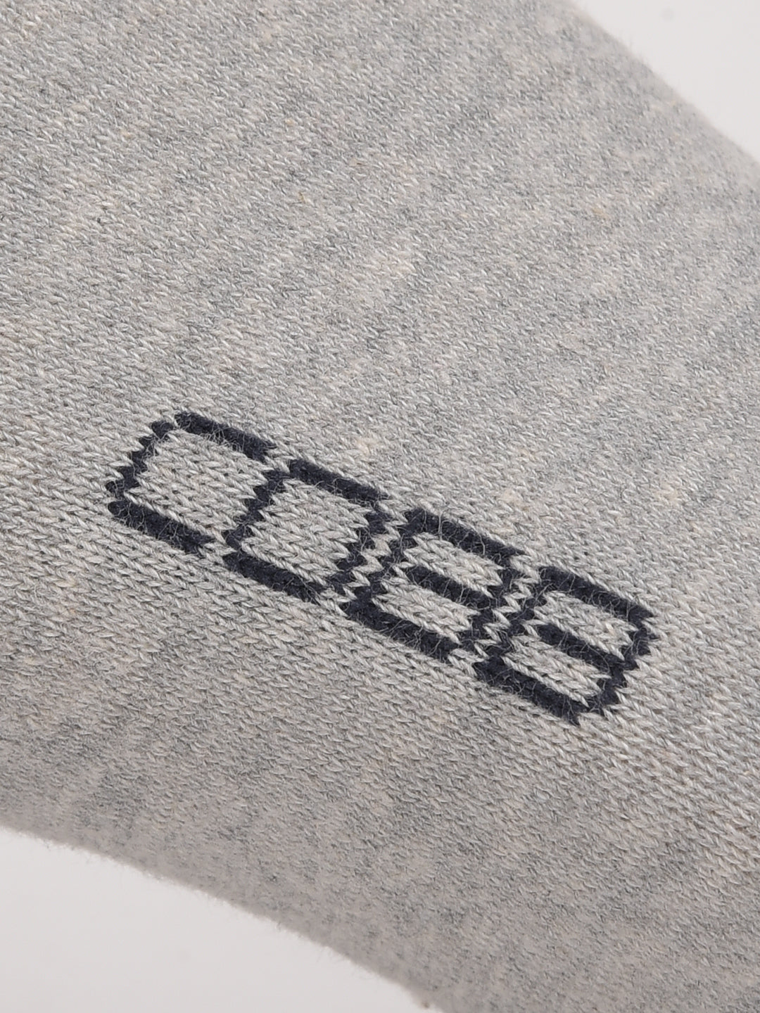 COBB GREY PRINTED HALF-ANKLE SOCKS