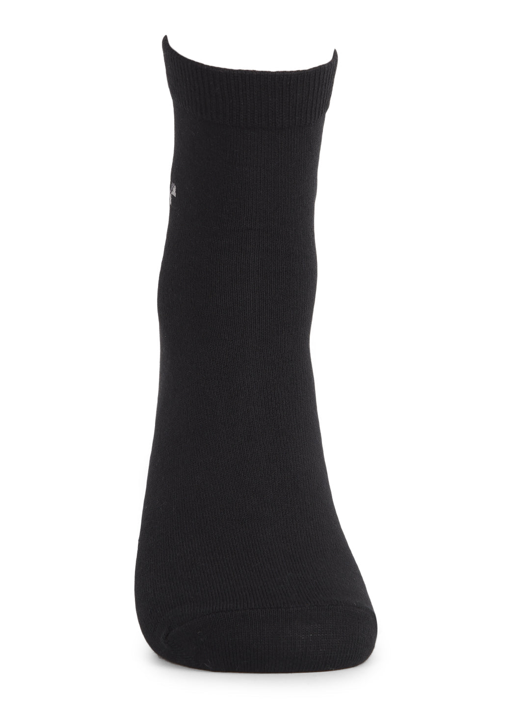 COBB BLACK PRINTED HALF-ANKLE SOCKS