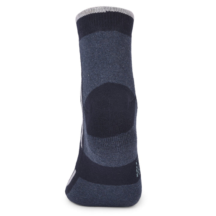 COBB NAVY BLUE COLOR-BLOCK HALF-ANKLE SOCKS