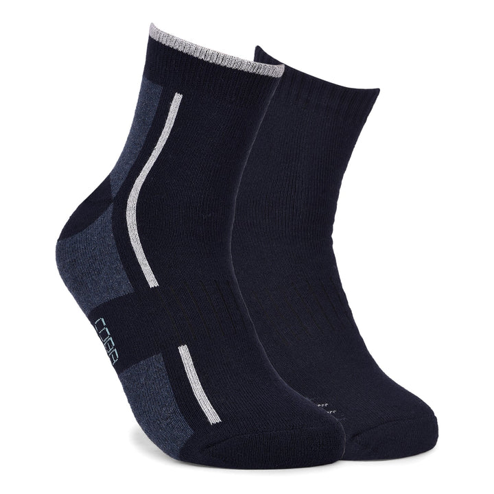 COBB PACK OF 2 ASSORTED HALF-ANKLE SOCKS