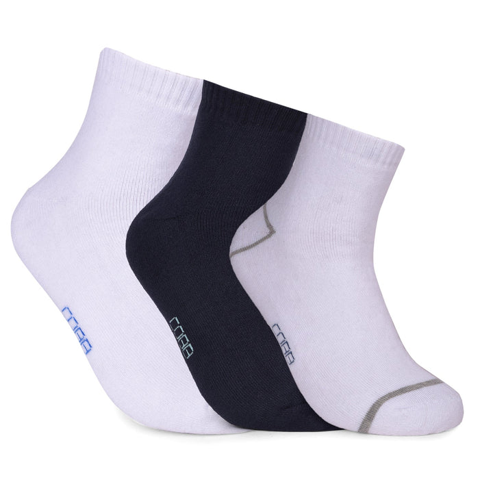 COBB PACK OF 3 ASSORTED HALF-ANKLE SOCKS