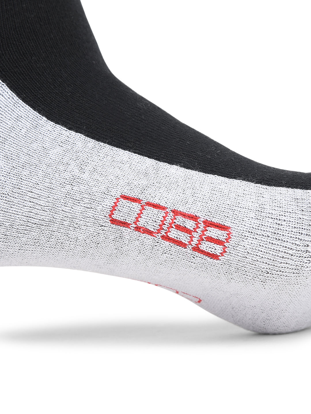 COBB BLACK GREY COLOUR-BLOCK FULL-LENGTH SOCKS