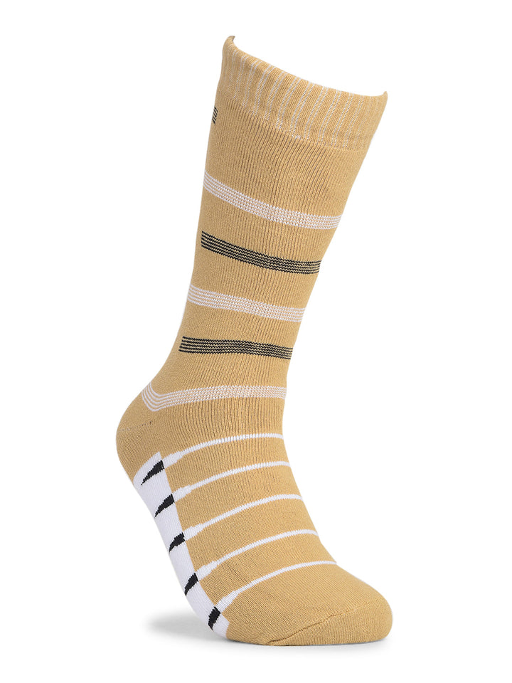 COBB KHAKI NAVY GREY PACK OF 3 FULL-LENGTH SOCKS