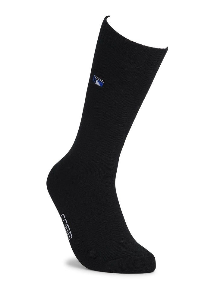 COBB NAVY KHAKI BLACK PACK OF 3 FULL-LENGTH SOCKS