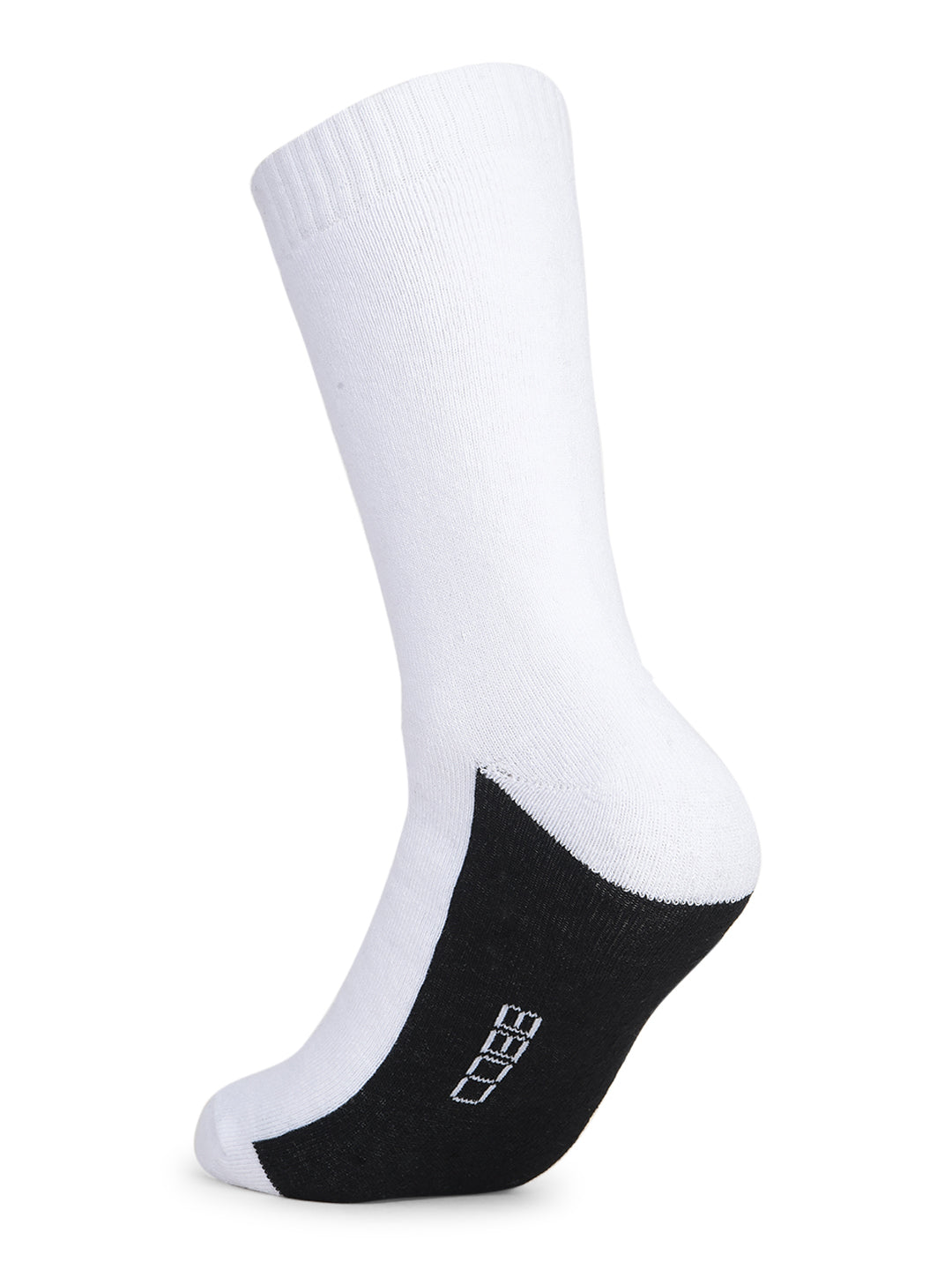 COBB WHITE BLACK COLOUR-BLOCK FULL-LENGTH SOCKS