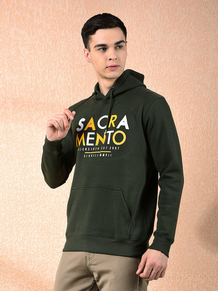 COBB OLIVE PRINTED CLASSIC HOODIE