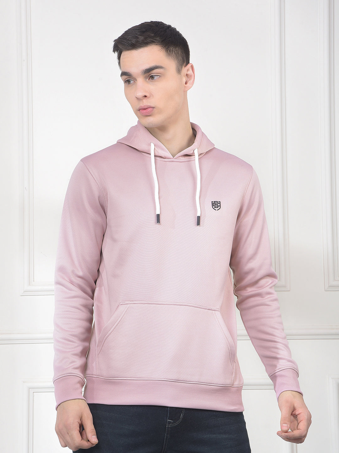 COBB SOLID LIGHT PINK CLASSIC HOODIE