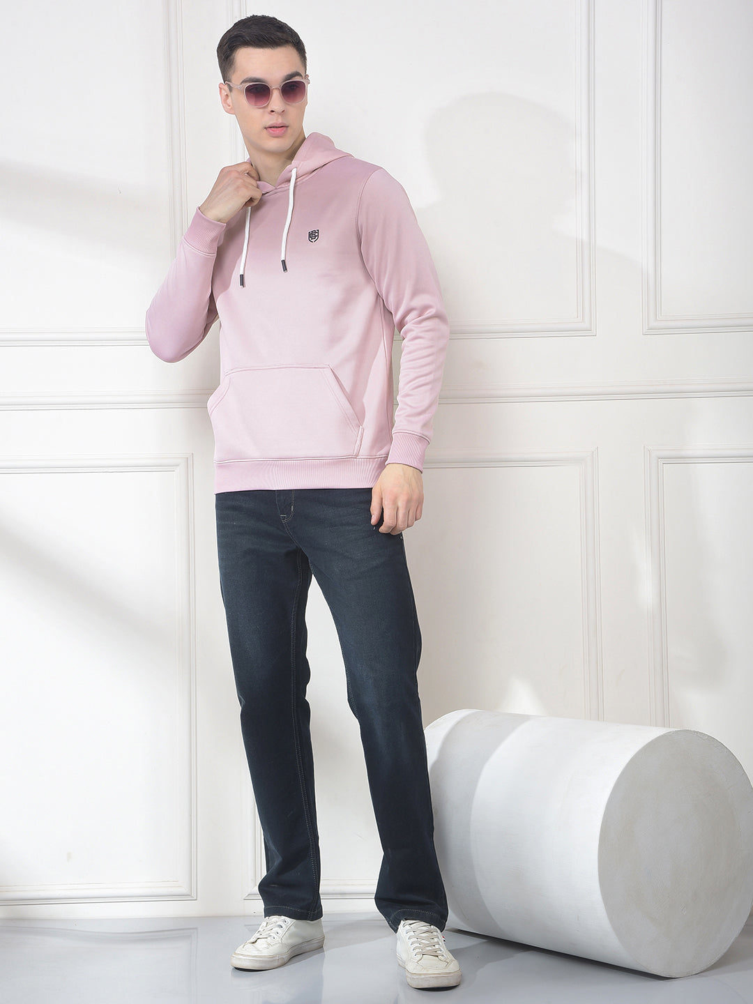 COBB SOLID LIGHT PINK CLASSIC HOODIE
