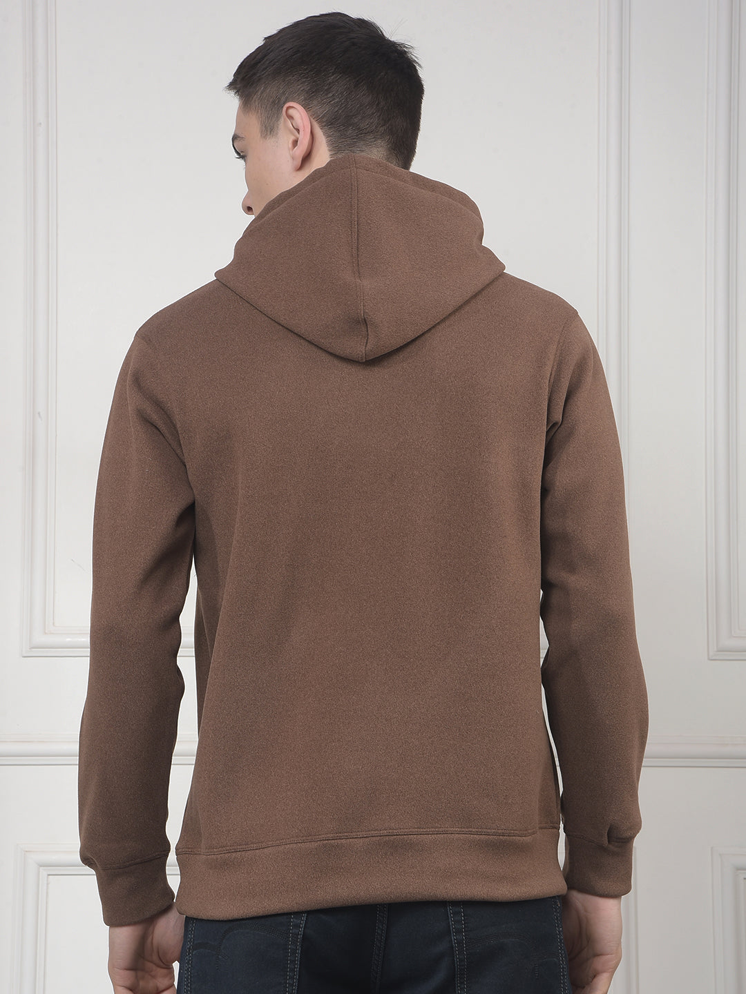 cobb brown printed classic hoodie