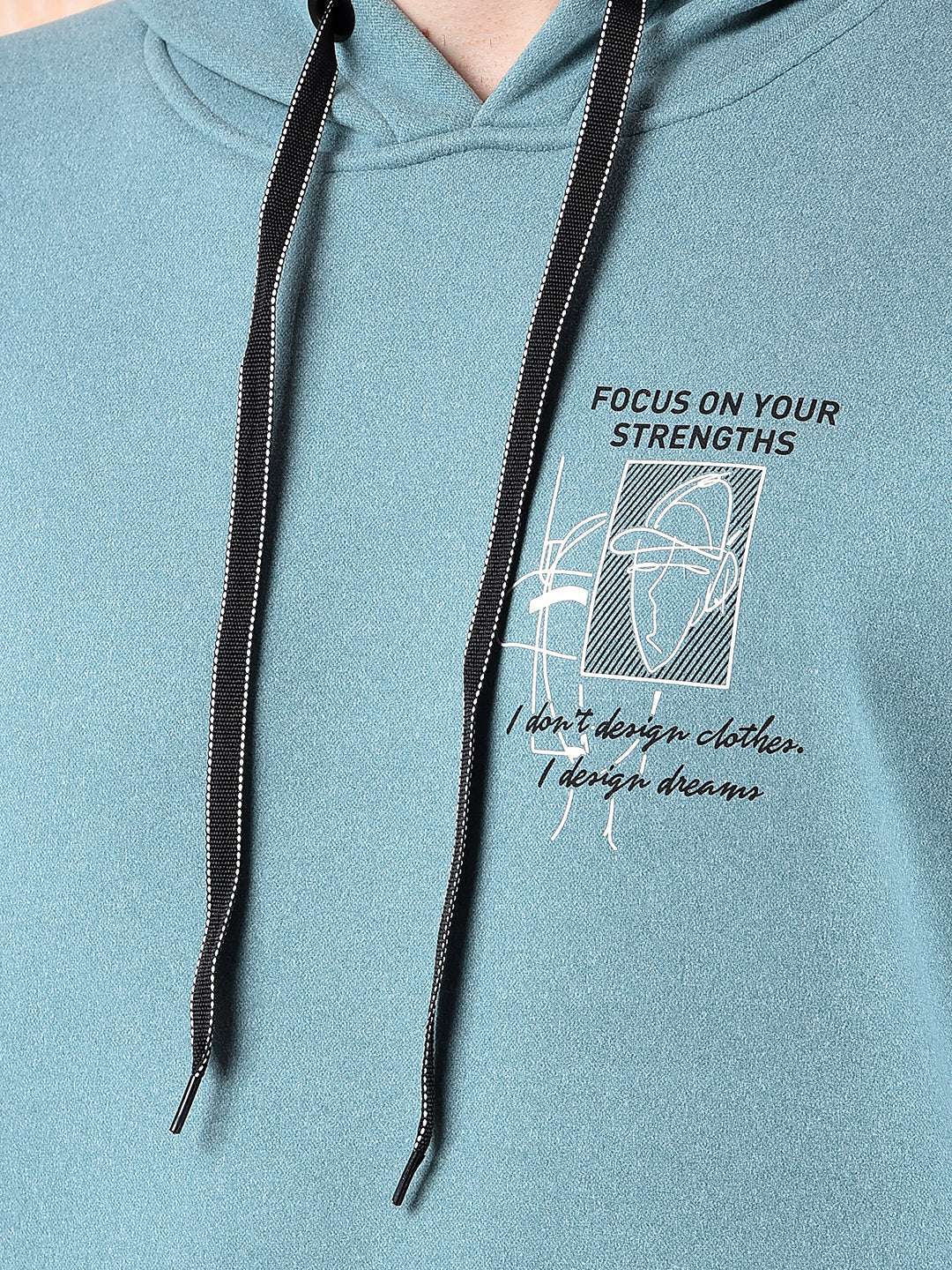 COBB SEA GREEN PRINTED CLASSIC HOODIE