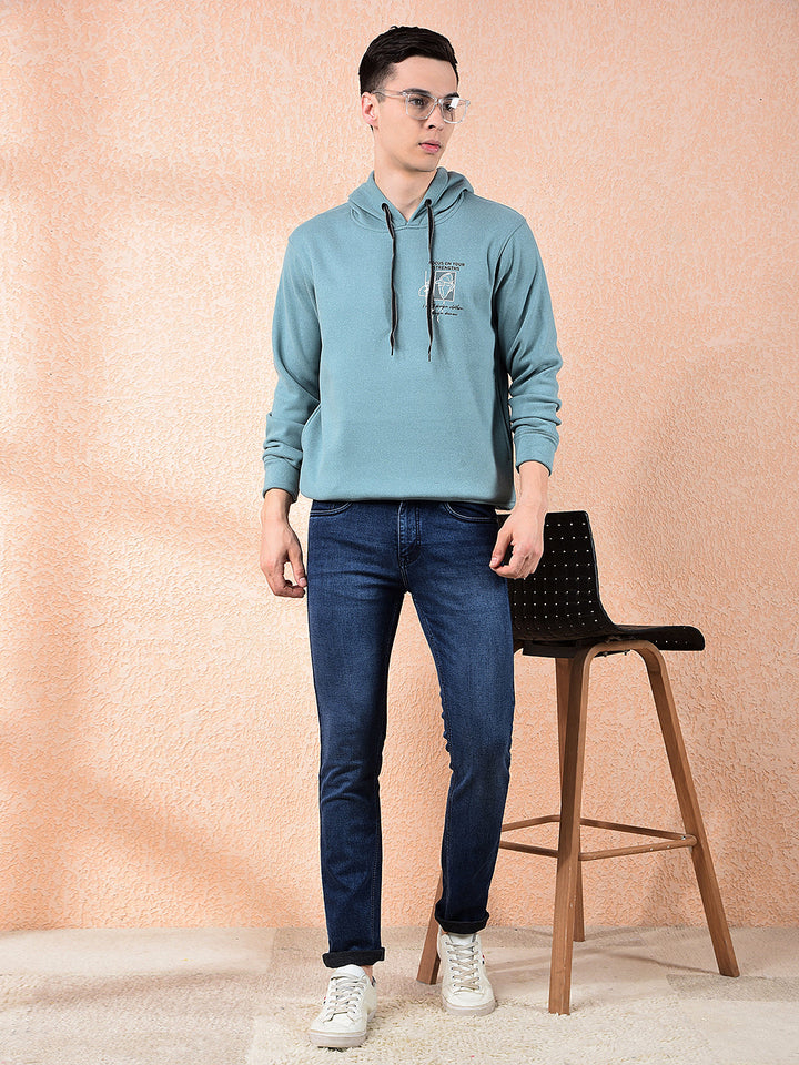 COBB SEA GREEN PRINTED CLASSIC HOODIE
