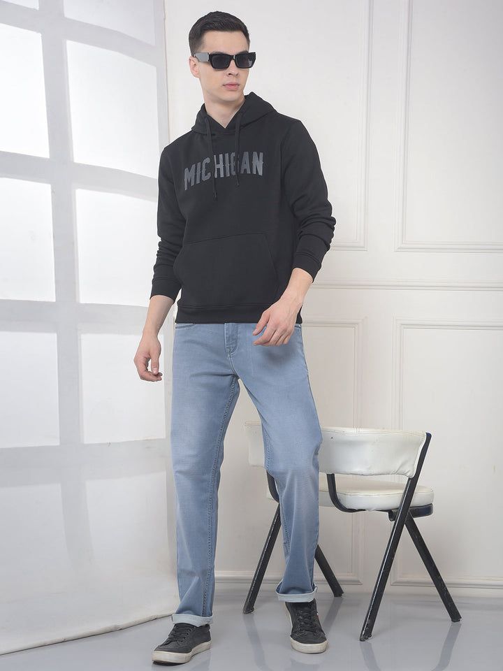 COBB BLACK PRINTED CLASSIC HOODIE