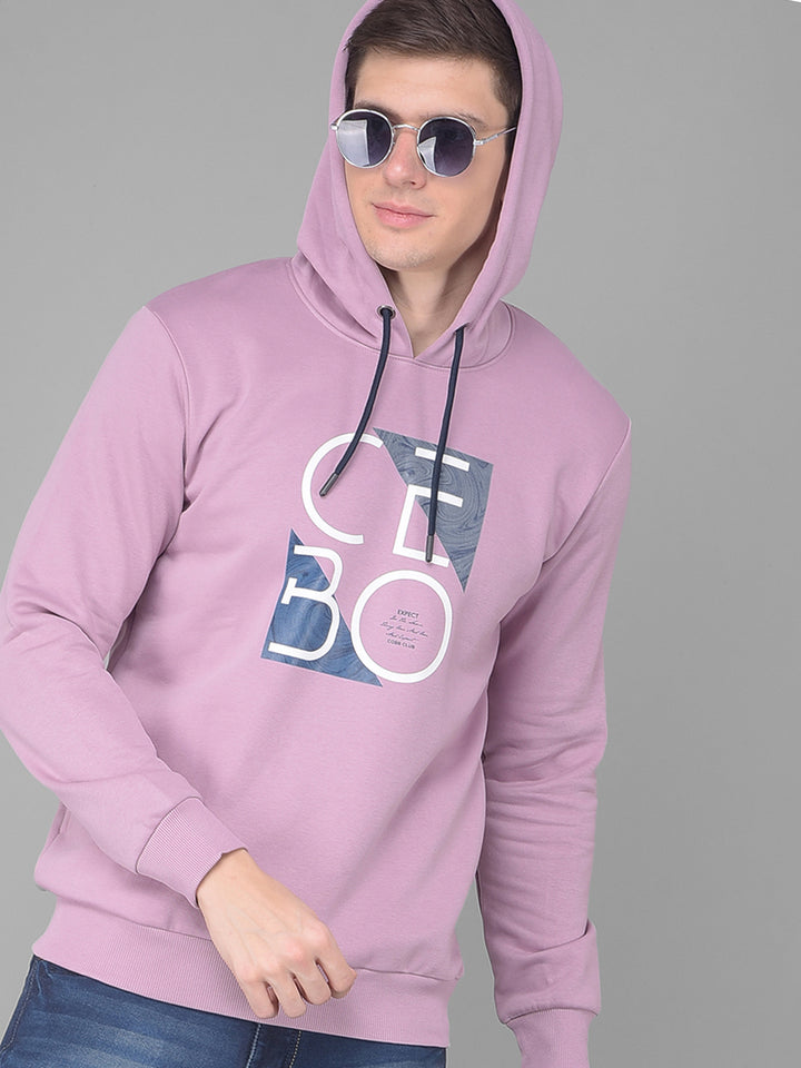 COBB MAUVE PRINTED CLASSIC HOODIE