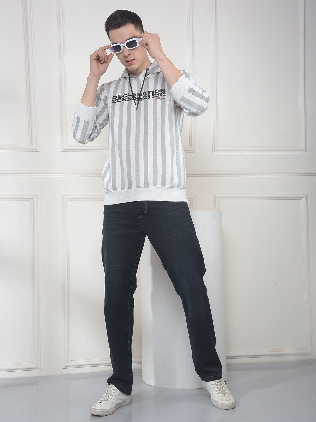 COBB ACRU COLOR-BLOCK CLASSIC HOODIE