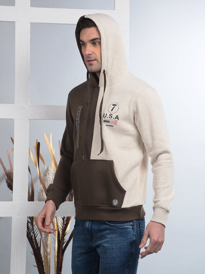 COBB BROWN COLOUR-BLOCK CLASSIC HOODIE