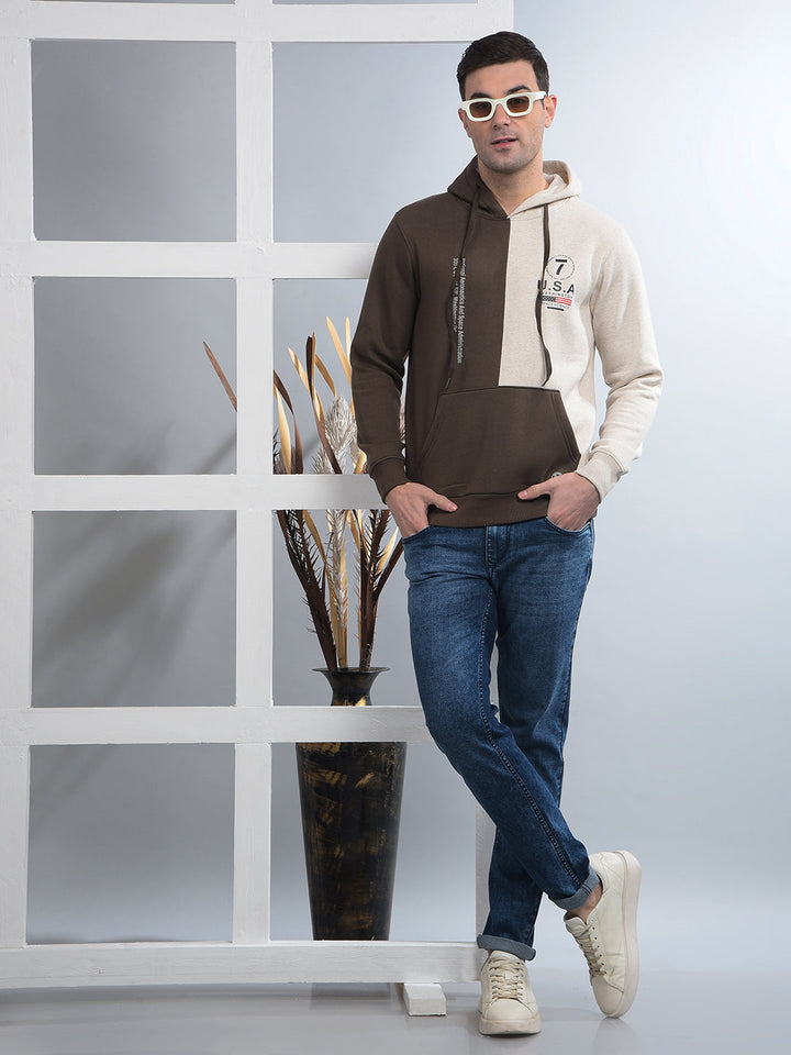 COBB BROWN COLOUR-BLOCK CLASSIC HOODIE