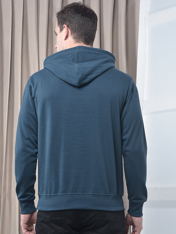 cobb indigo printed classic hoodie