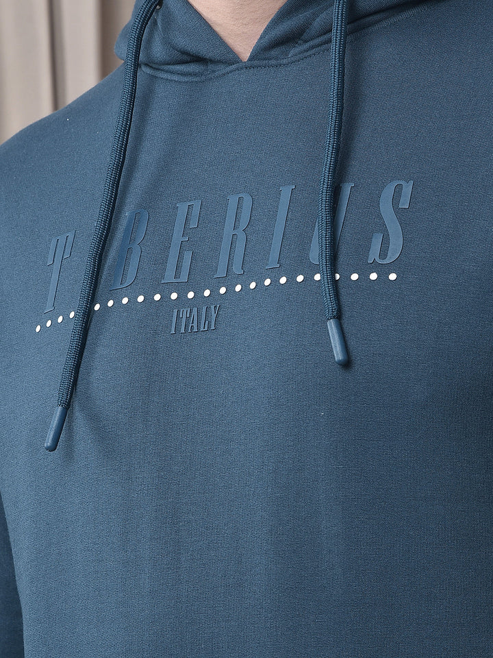 COBB INDIGO PRINTED CLASSIC HOODIE