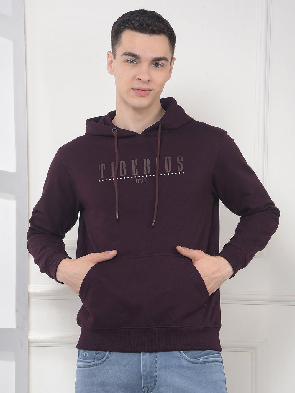 cobb wine printed classic hoodie