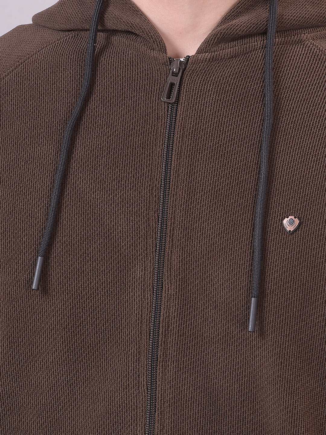 zip-up sweatshirt