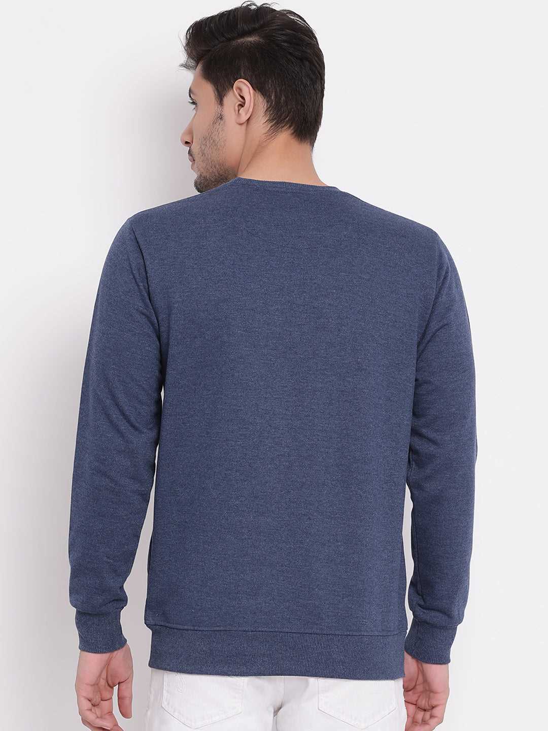 Cobb Blue Printed Sweatshirt
