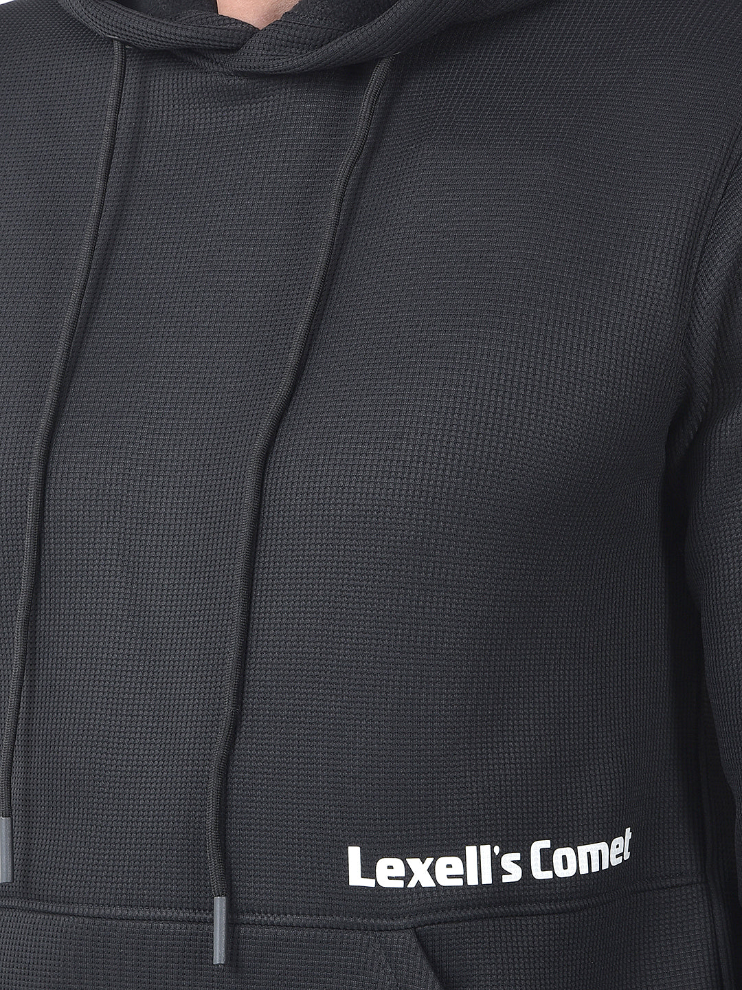 COBB BLACK PRINTED CLASSIC HOODIE