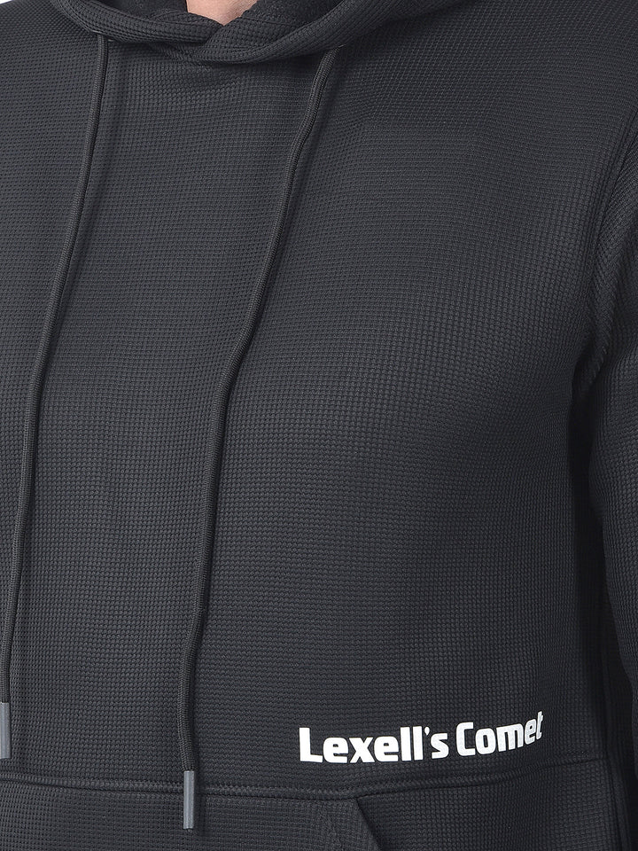 COBB BLACK PRINTED CLASSIC HOODIE