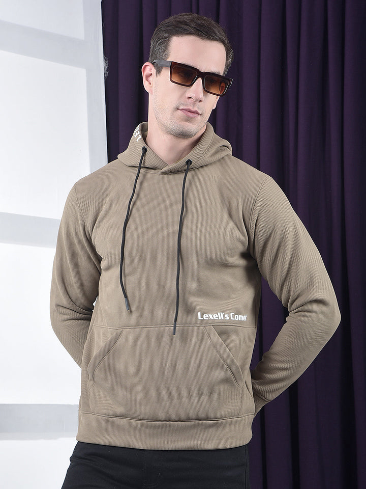 cobb brown printed classic hoodie