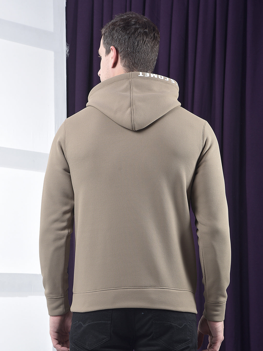 cobb brown printed classic hoodie