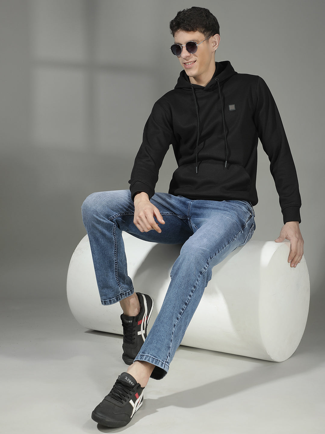 COBB SOLID BLACK CLASSIC HOODIE