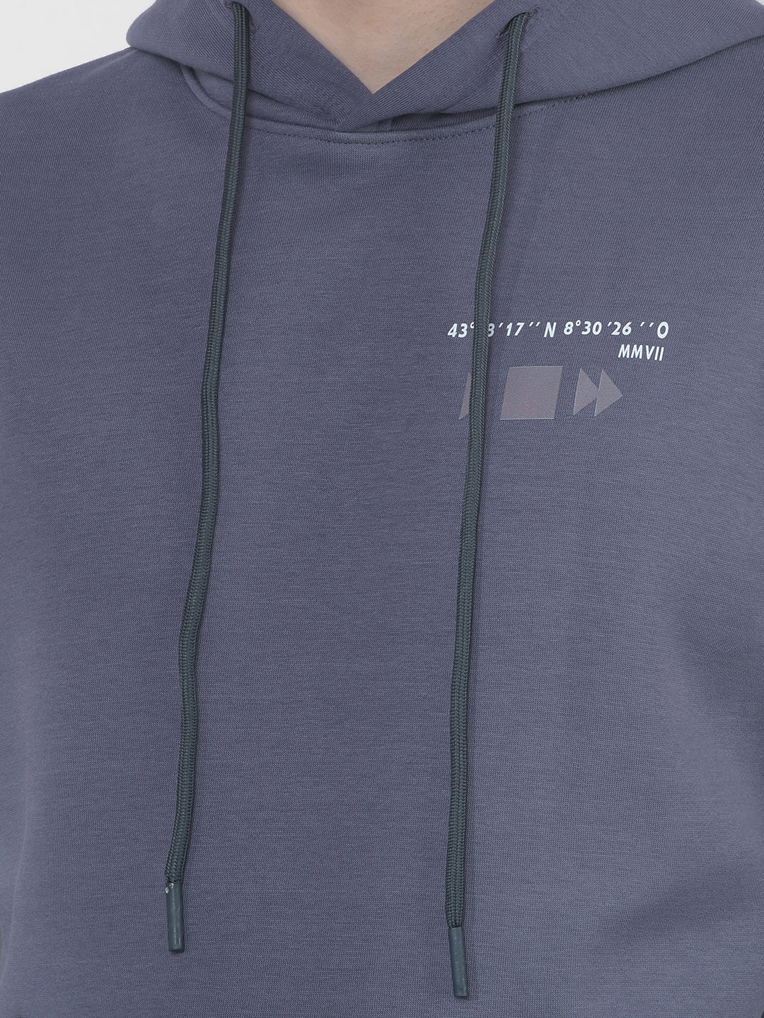 COBB GLAUCOUS BLUE COLOR-BLOCK CLASSIC HOODIE