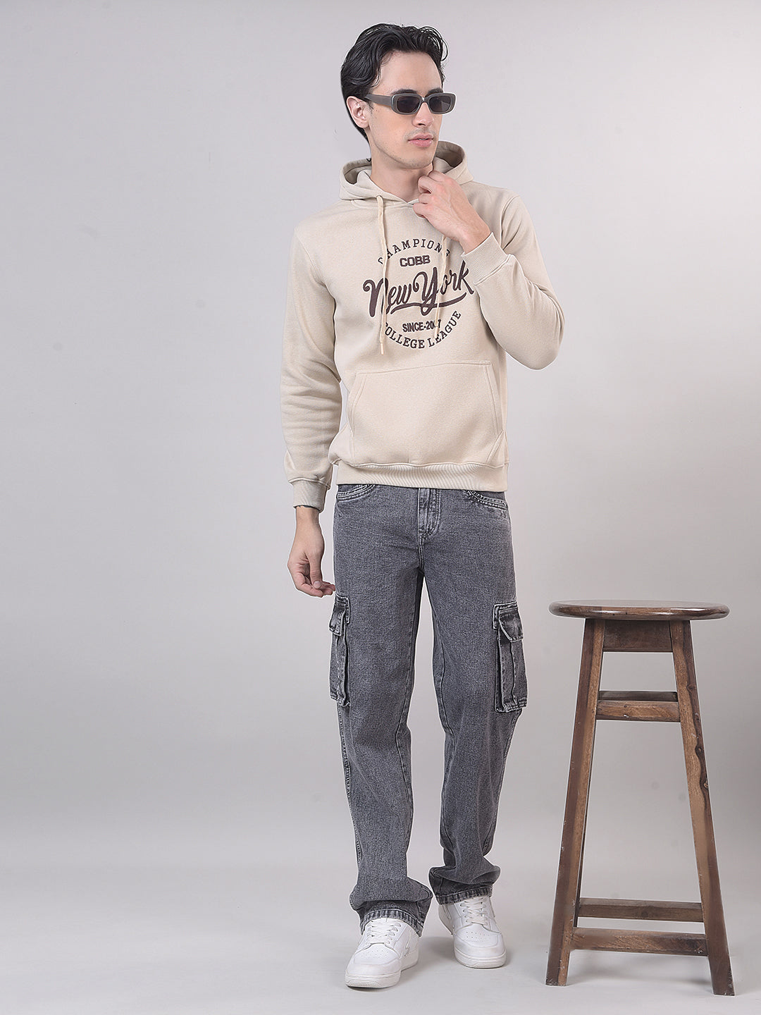 Fawn Printed Classic Hoodie