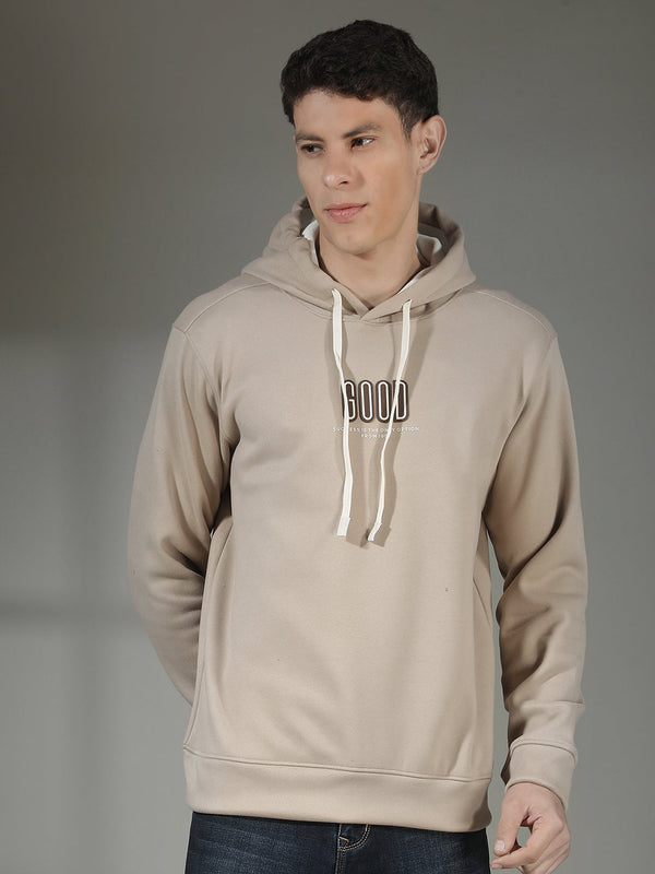 cobb tan printed classic hoodie