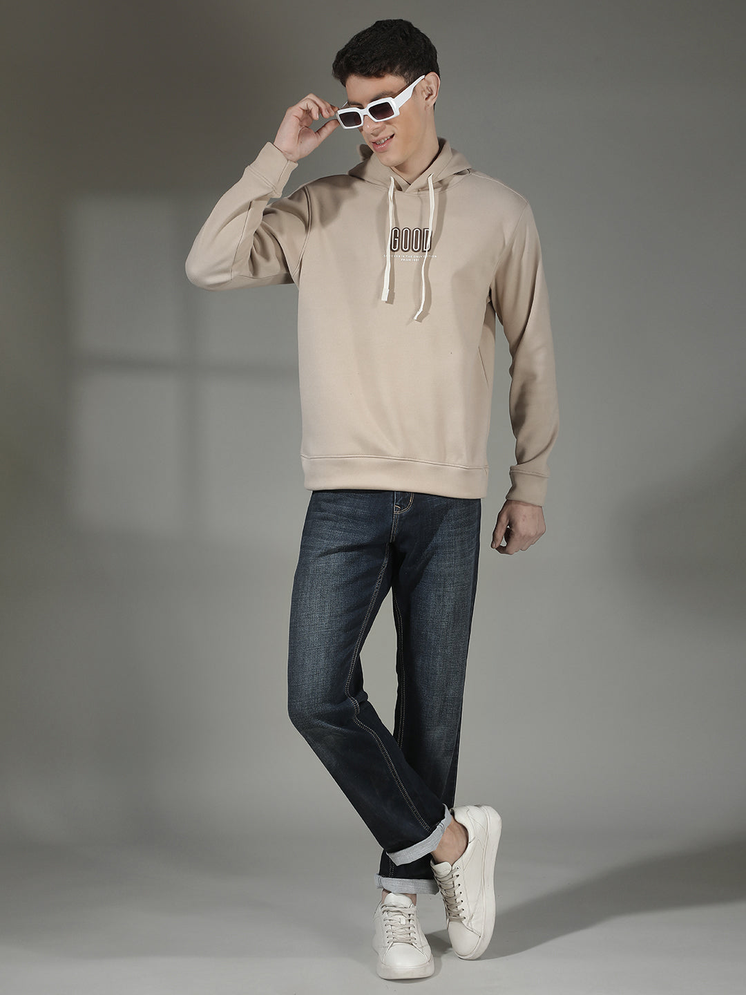 COBB TAN PRINTED CLASSIC HOODIE