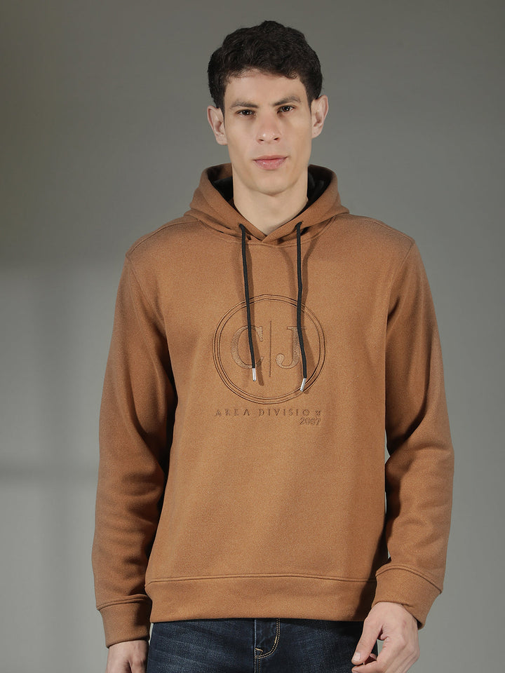 cobb brown printed classic hoodie