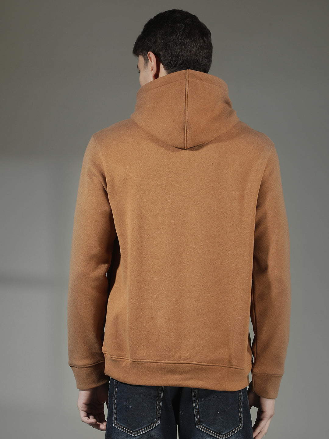 cobb brown printed classic hoodie