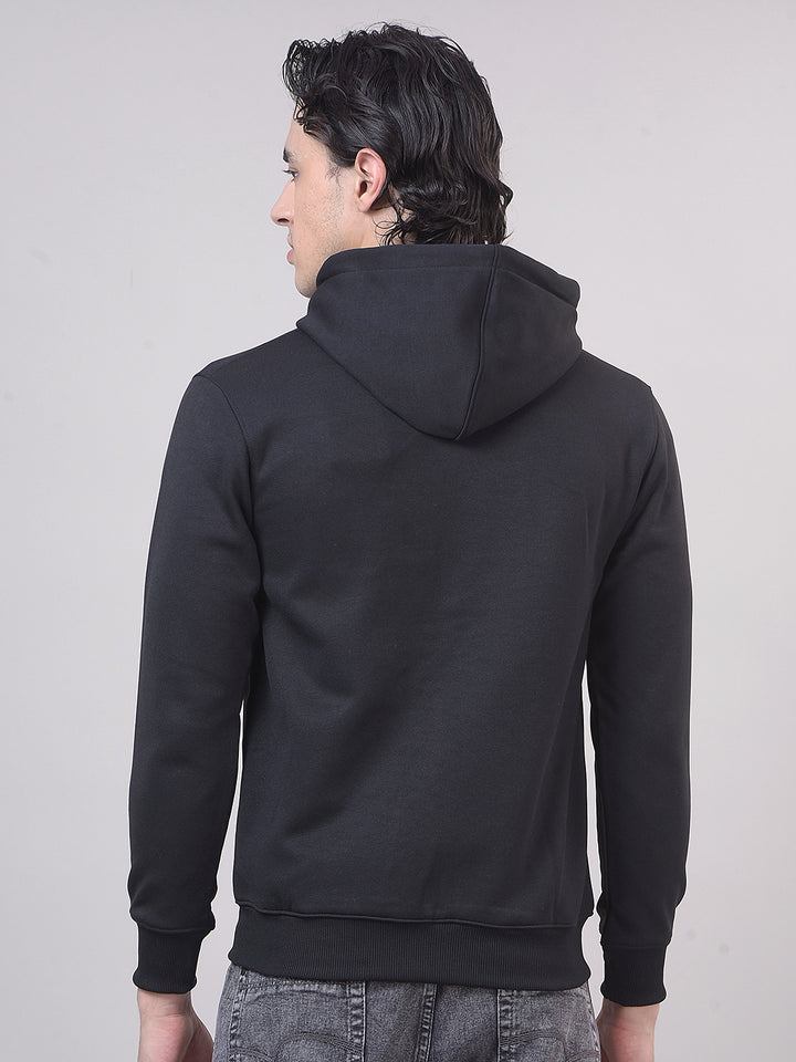black sweatshirt