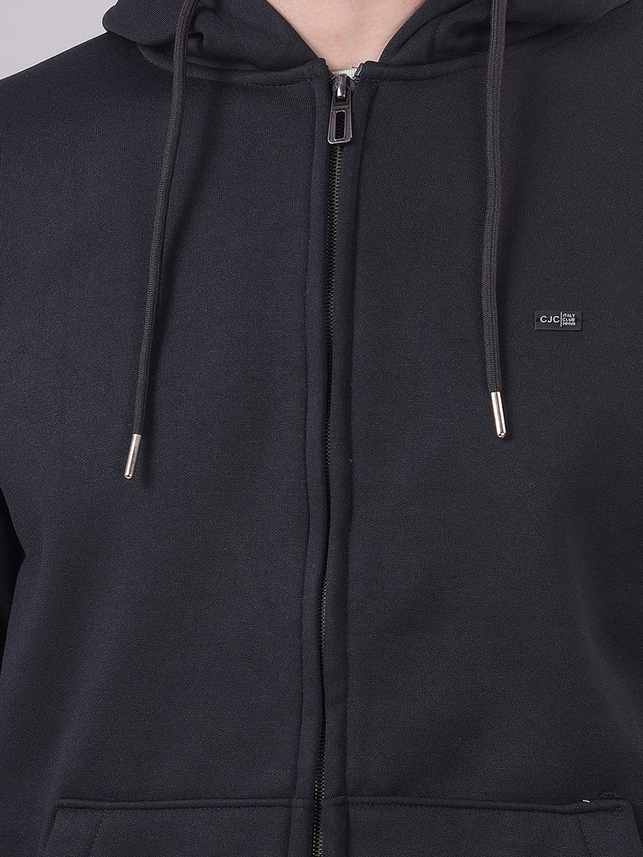 black sweatshirt