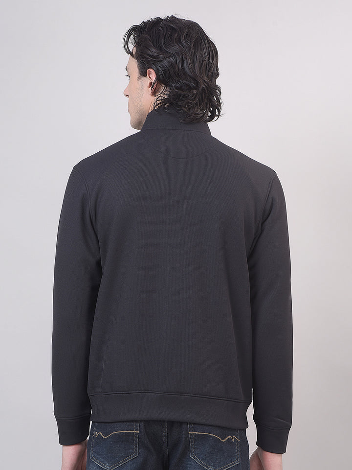 zip-up sweatshirt