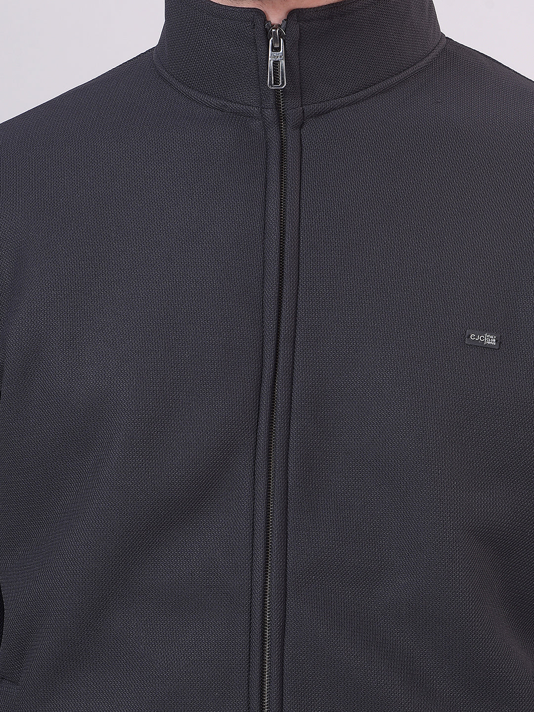 zip-up sweatshirt