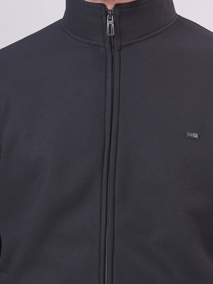 zip-up sweatshirt
